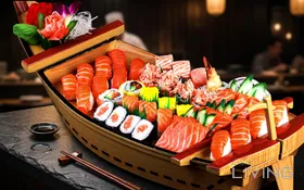 Buy 1 Sharing Boat - Get 1 Appetizer & 2 Drinks Free